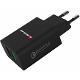 Swissten 2x USB QC 3.0+ USB, 23W Black