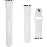Fixed Silicone pro Apple Watch 38-40 mm White