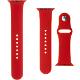 Fixed Watch Silicone Strap,42-45, Red