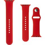 Fixed Silicone pro Apple Watch 42-45 mm Red