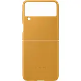 Samsung Leather Cover pro Galaxy Z Flip3 Mustard