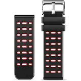 Aligator Silikonový Dual 22 mm Červený