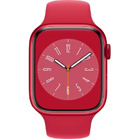 Watch S8 45 Red Al Red Sport Band APPLE