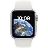 Apple Watch SE 2022 GPS 40 mm Silver /White Sport
