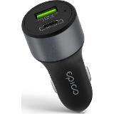 Epico 63W Car Charger Space Gray