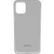 Epico Silicone Case Black transparent pro iPhone 12 mini