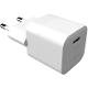 Fixed Mini USB-C 25W bez kabelu White