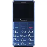 Panasonic KX-TU155EXCN tlačidlový mobilný telefón blue