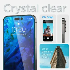 Ochranné sklo - Spigen Glass tR EZ Fit 2pc iPhone 14 Pro Max - 11