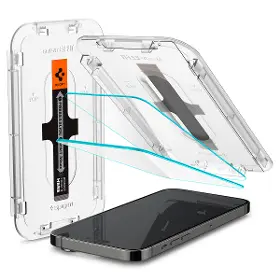 Ochranné sklo - Spigen Glass tR EZ Fit 2pc iPhone 14 Pro Max - 7