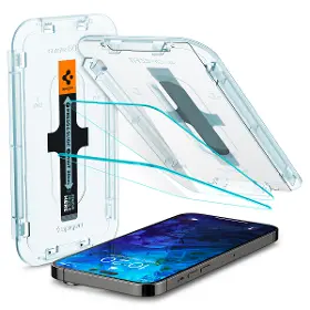 Ochranné sklo - Spigen Glass tR EZ Fit 2pc iPhone 14 Pro Max - 8