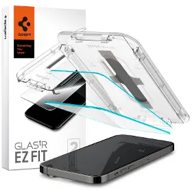 Ochranné sklo - Spigen Glass tR EZ Fit 2pc iPhone 14 Pro Max - 1
