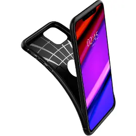 Kryt na mobil - Spigen Rugged Armor iPhone 11 Black - 8