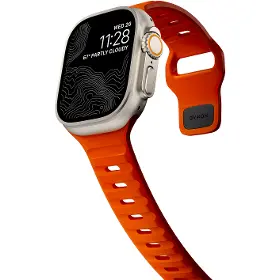Výměnný pásek pro hodinky - Nomad Sport Strap M/L Orange - 8