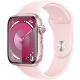 Apple Watch Series 9 GPS 45mm Pink Aluminium Case with Light Pink Sport Band - S/M Pink Al Pink SportB SMS