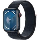 Apple Watch Series 9 GPS + Cell 41mm Midnight Aluminium Case with Midnight Sport Loop