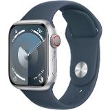 Apple Watch S9 41 mm CELL 41 Silver Al SB SM