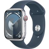 Apple Watch S9 CELL 45 mm Silver Al SB SM
