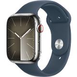 Apple Watch S9 CELL 45 mm Slvr Steal SB SM
