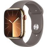 Apple Watch S9 CELL 45 mm Gold Steal CL SM