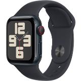 Apple Watch SE GPS + Cell 40mm Midnight Aluminium Case with Midnight Sport Band - S/M Cell Midnight S/M