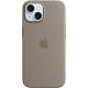 Apple iPhone 15 Silicone Case with Magsafe Clay