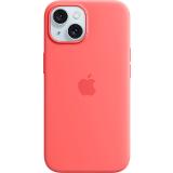 Apple iPhone 15 Silicone Case with Magsafe Guava