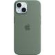 Apple iPhone 15 Silicone Case with Magsafe Cypress