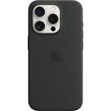 Apple iPhone 15 Pro Silicone Case with Magsafe Black