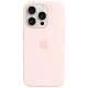 Apple iPhone 15 Pro Silicone Case with Magsafe Pink