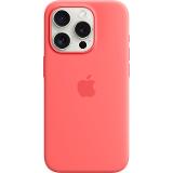 Apple iPhone 15 Pro Silicone Case with Magsafe Guava