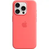 Apple iPhone 15 Pro Silicone Case with Magsafe Guava