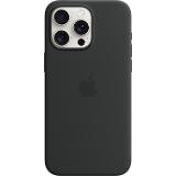 Apple iPhone 15 Pro Max Silicone Case with Magsafe Black