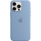Apple iPhone 15 Pro Max Silicone Case with Magsafe Winter Blue