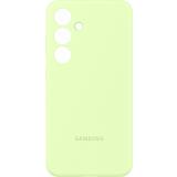 Samsung Silicone Case Galaxy S24 Light Green