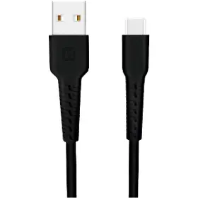 USB kabel - Swissten USB/USB-C 1m Black - 1