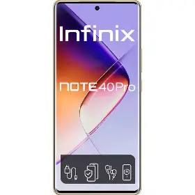 Mobilný telefón - Infinix Note 40 Pro Titan Gold - 2