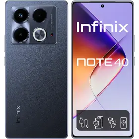 Mobilný telefón - Infinix Note 40 Obsidian Black - 1