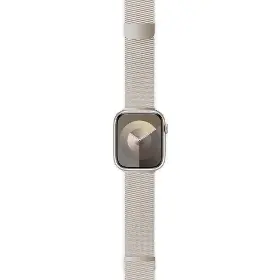 Výměnný pásek pro hodinky - Epico Milanese str Watch 42/44/45/49, white - 3