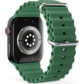 Výměnný pásek pro hodinky - Epico Ocean strap Watch 42/44/45/49 green - 2