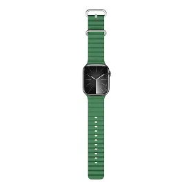 Výměnný pásek pro hodinky - Epico Ocean strap Watch 42/44/45/49 green - 4