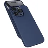 Epico MagLeather case iP15 Pro Max blue