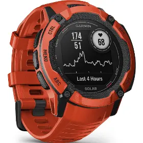 Smart hodinky - Garmin Instinct 2X Solar Flame Red - 11