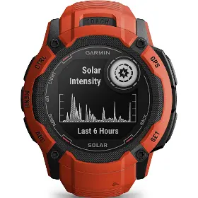 Smart hodinky - Garmin Instinct 2X Solar Flame Red - 6