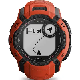 Smart hodinky - Garmin Instinct 2X Solar Flame Red - 7