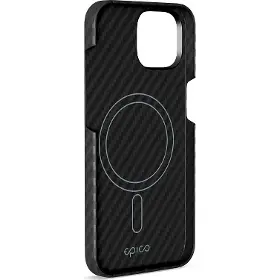 Kryt na mobil - Epico Mag+ Carbon Case iPhone 16 Plus Black - 2