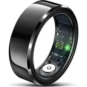 Chytrý prsten - Aligator Smart Ring vel. 10 Černý - 4