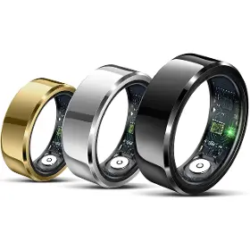 Chytrý prsten - Aligator Smart Ring vel. 11 Černý - 7