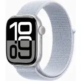 Apple Watch Series 10 Cellular 42mm Silver Aluminium Blue Cloud Sport Loop