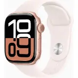 Apple Watch Series 10 Cellular 42mm Rose Gold Aluminium Blush Sport Band S/M